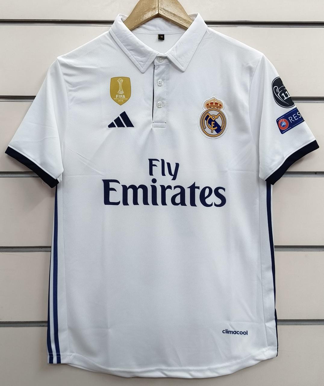 Real Madrid 2016-17 Home Half sleeve Embroidery (RONALDO)