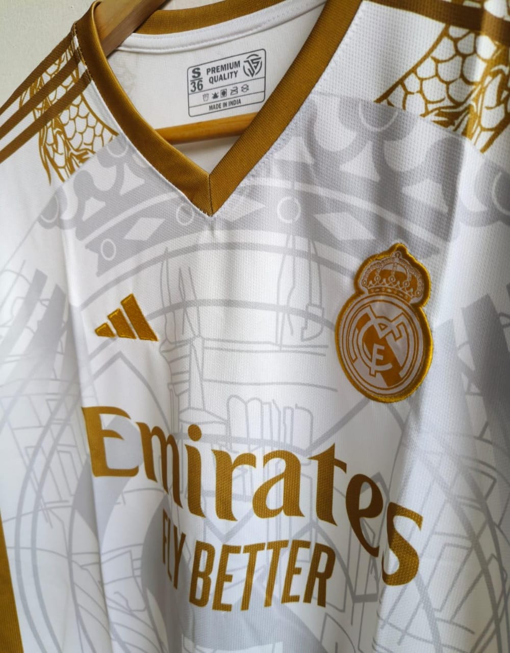 Real Madrid Special Golden Edition Jersey