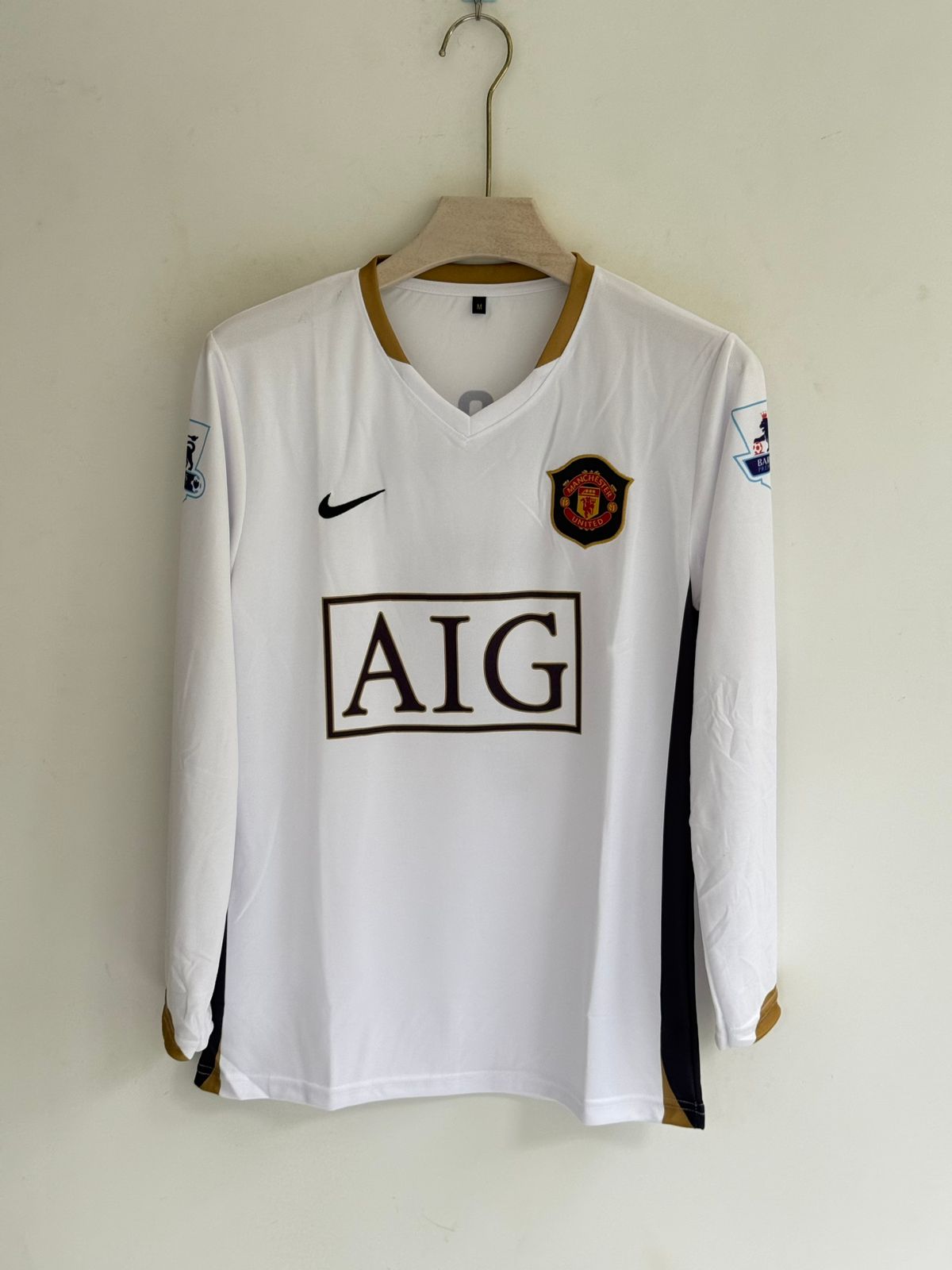 Manchester United 2006-07 Long Sleeve — Ronaldo & Embroidery