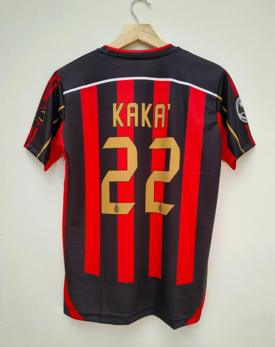 AC Milan Kaka Home Half Sleeve Embroidery