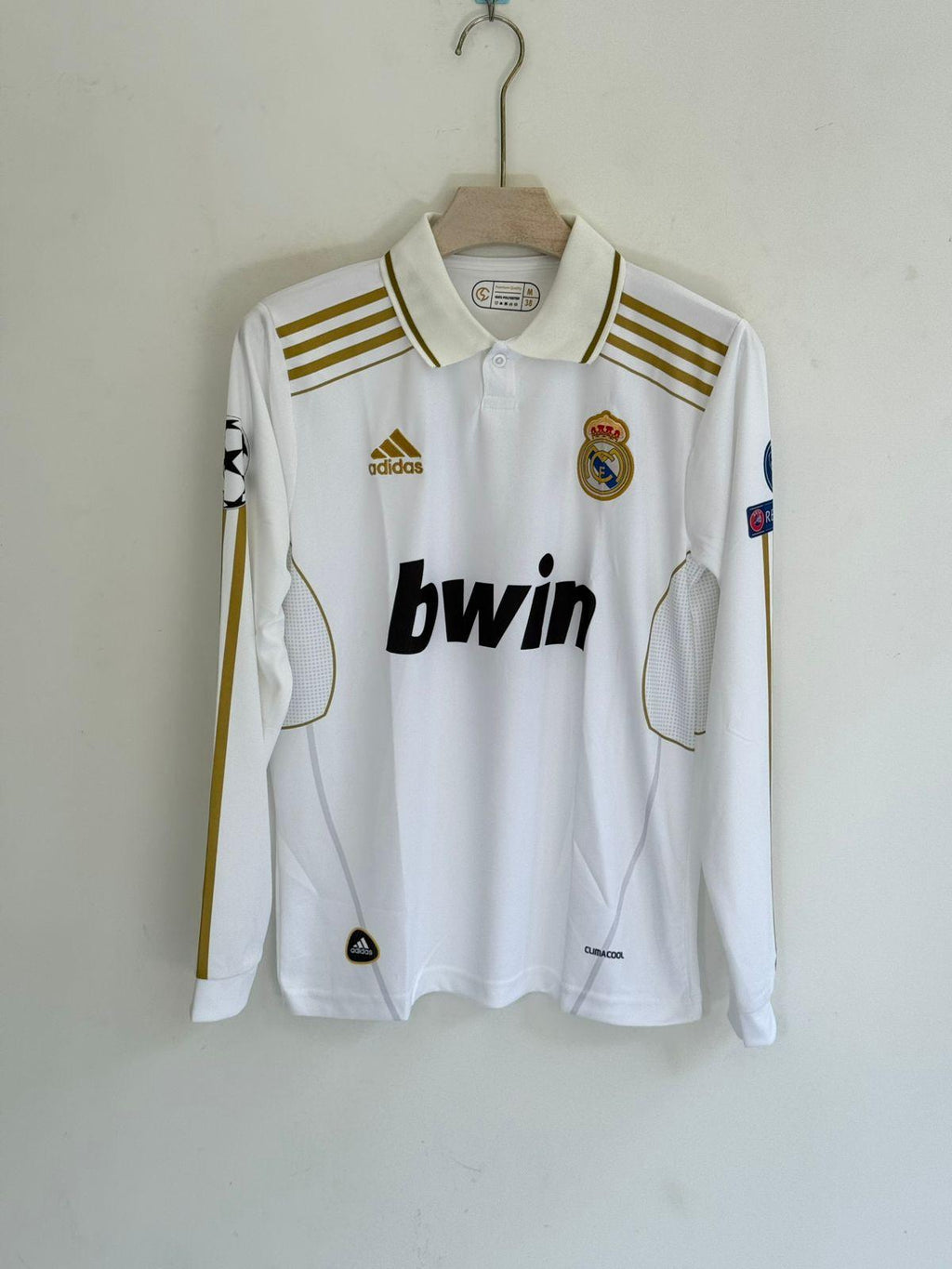 JW OG Madrid 2011-12 Full Sleeve Embroidery RONALDO PREMIUM QUALITY((