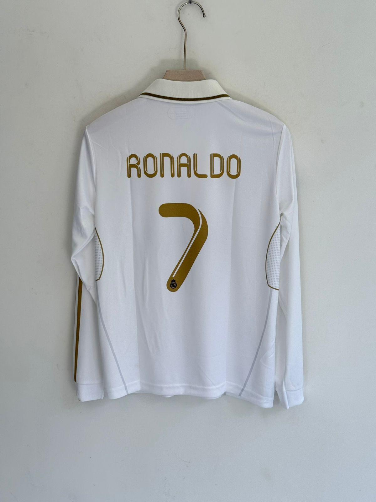 REAL  Madrid 2011-12 Full Sleeve Embroidery RONALDO PREMIUM QUALITY PRE BOOKING[[[A071]]](("FSCLE")) - Jerseywala.in