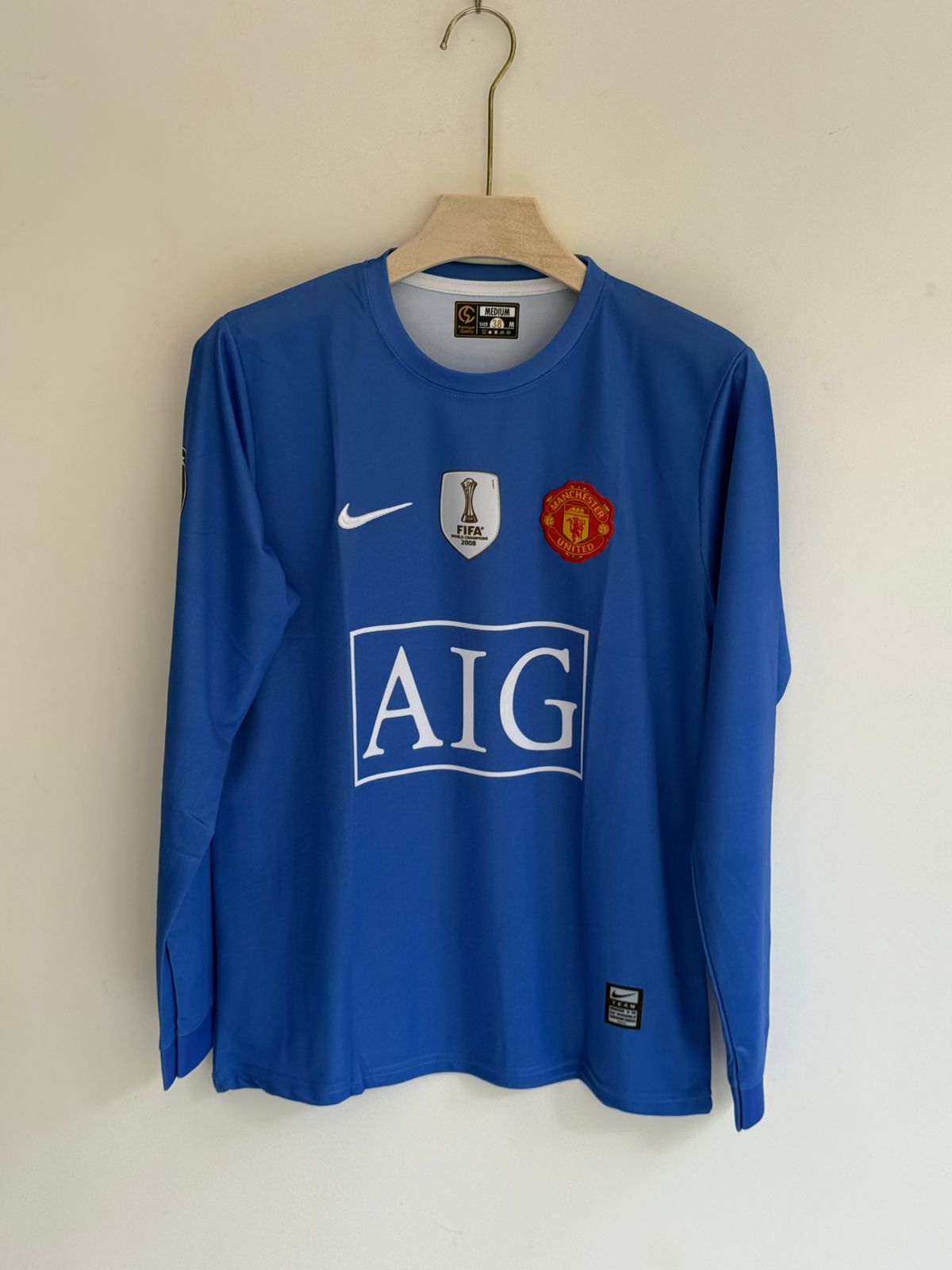 Manchester United 2007-08 Third Full Sleeve Embroidery (Ronaldo)