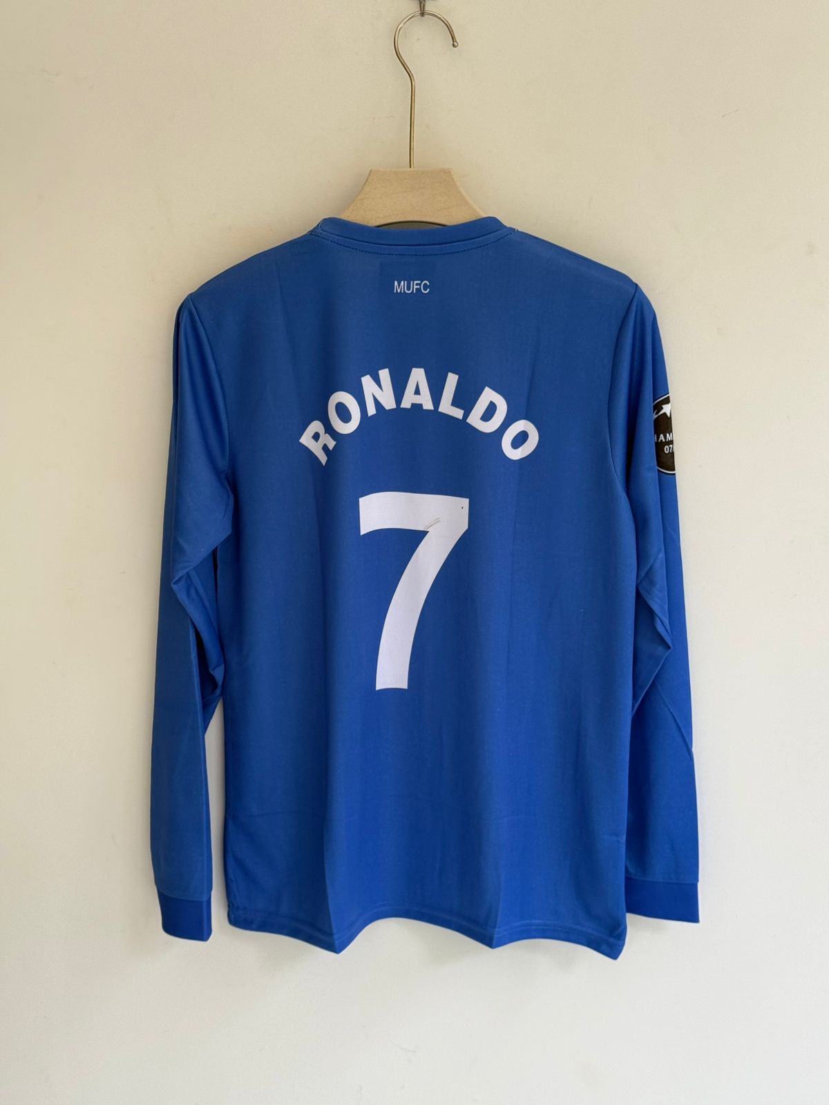 Manchester United 2007-08 Third Full Sleeve Embroidery (Ronaldo)