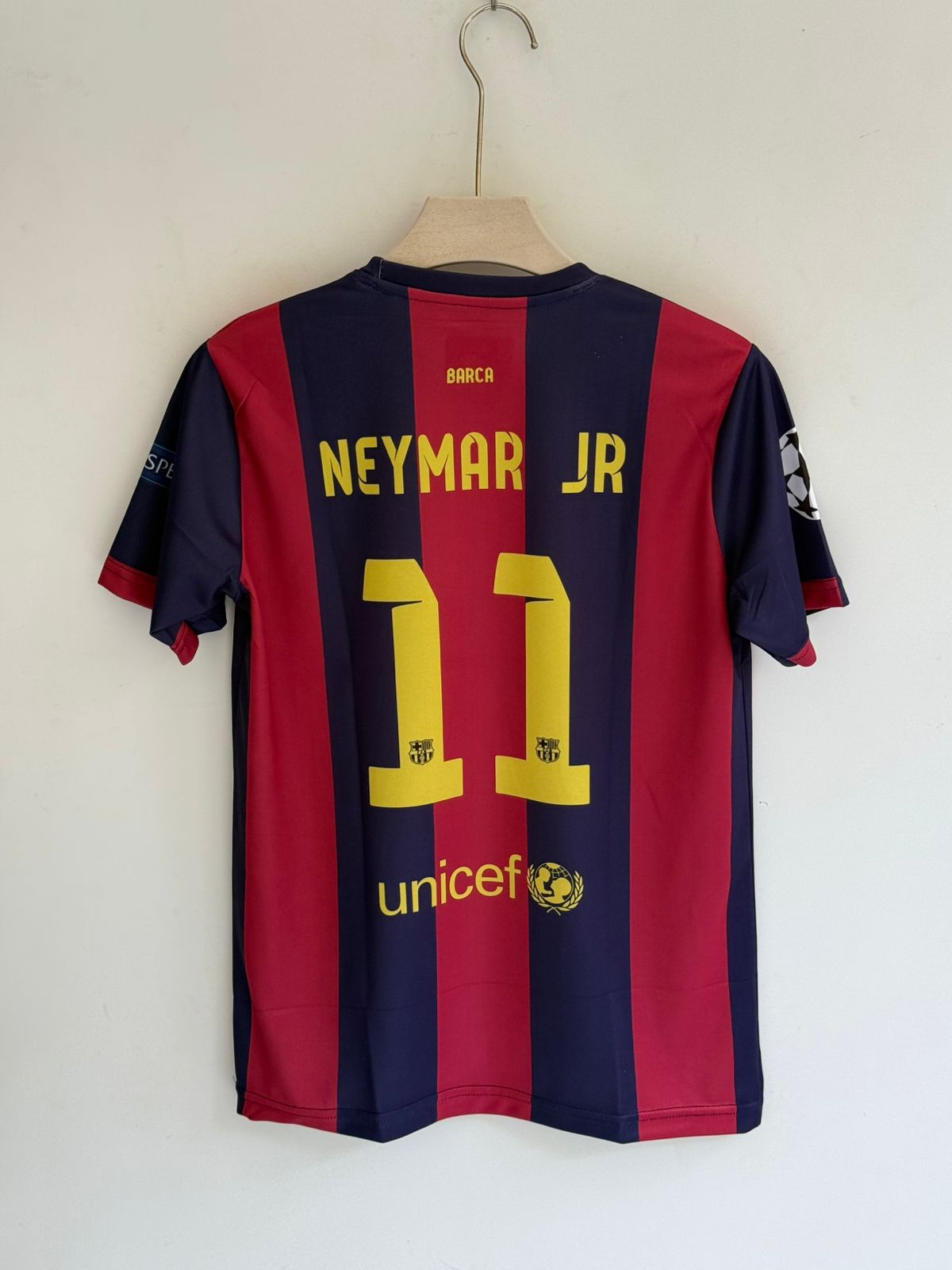 FC Barcelona 2015-16 Neymar Retro Embroidery