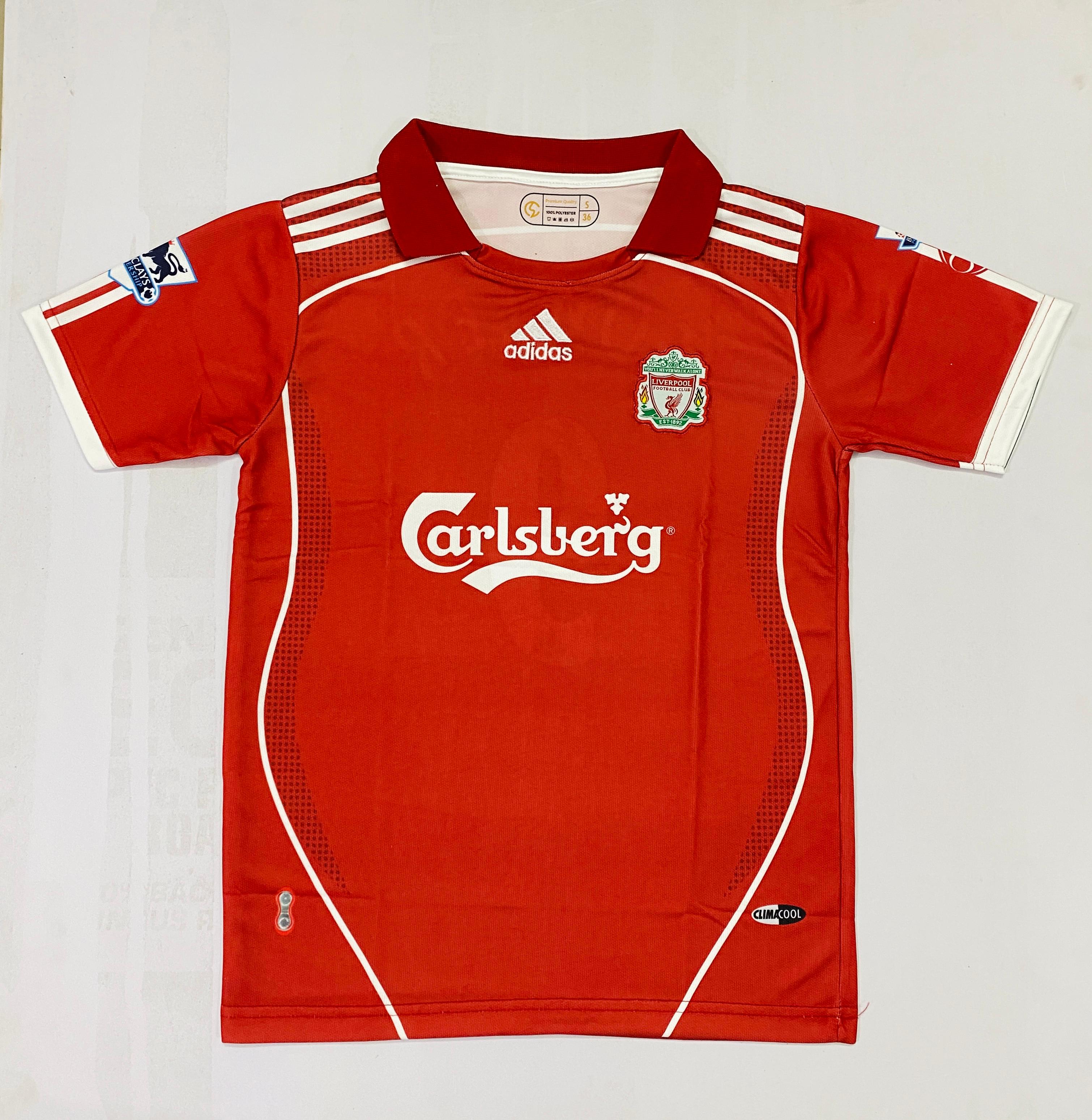 Liverpool 2006–07 Home Torres - Half and Embroidery