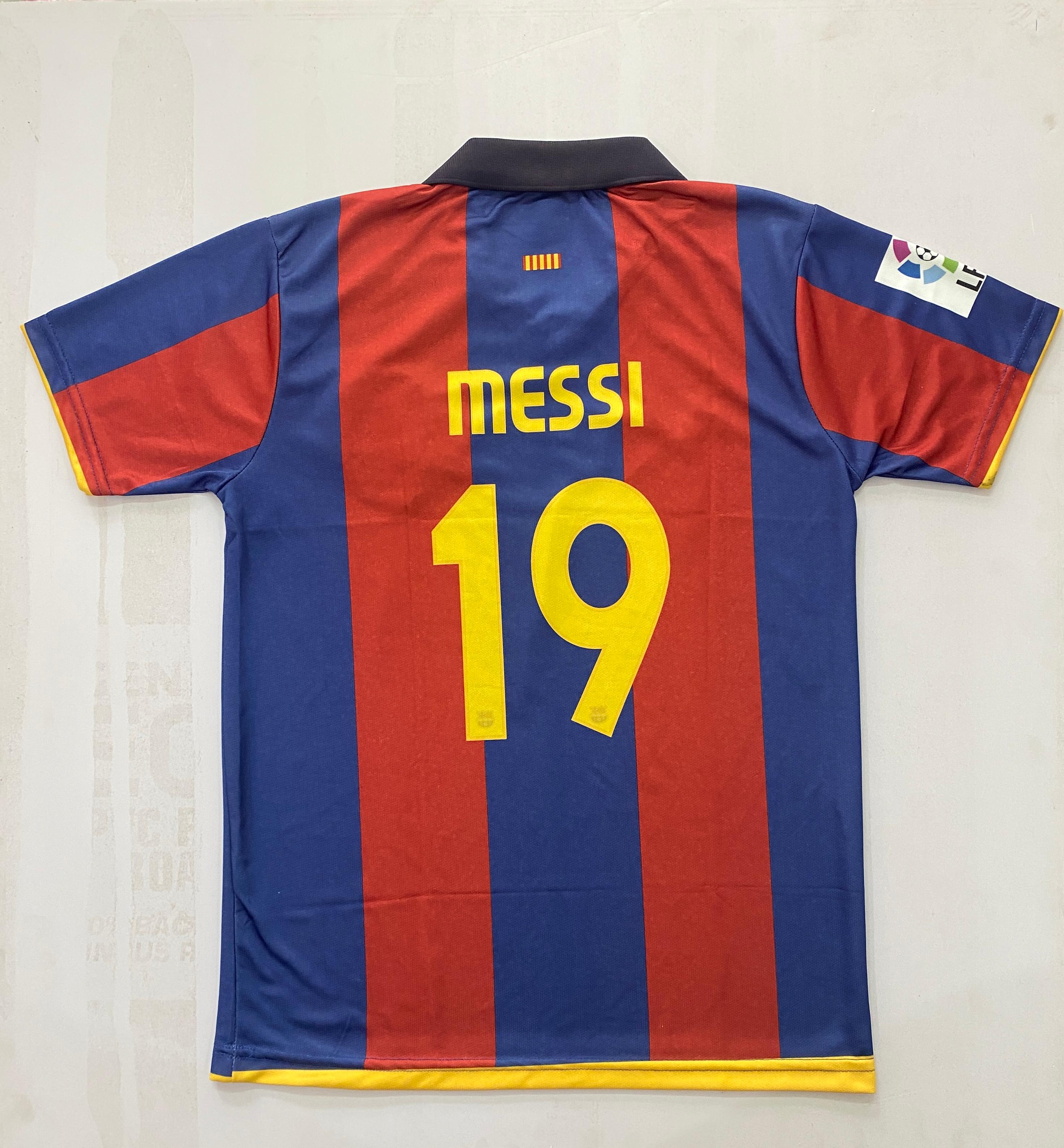 FC Barcelona Messi Home 2007/08 – Embroidery Retro (PREMIUM QUALITY)