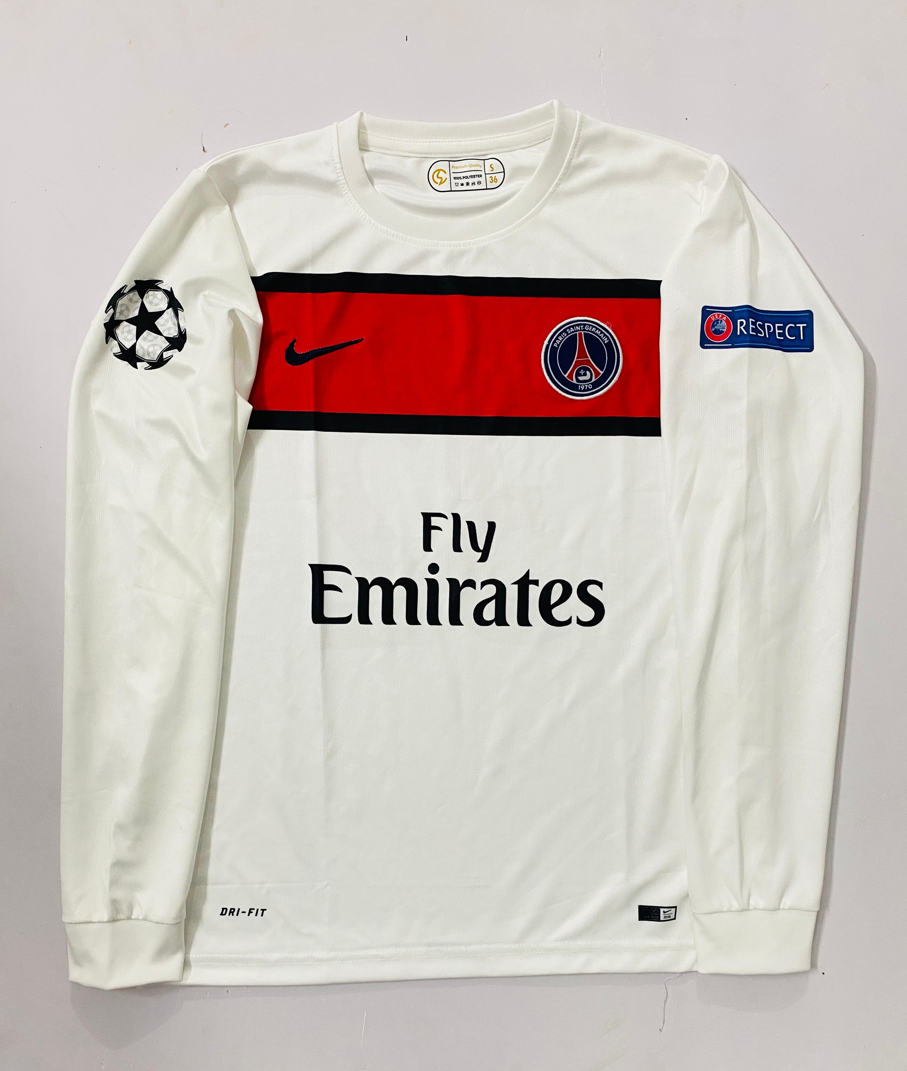 PSG 2012-2013 Away Beckham - Full and Embroidery