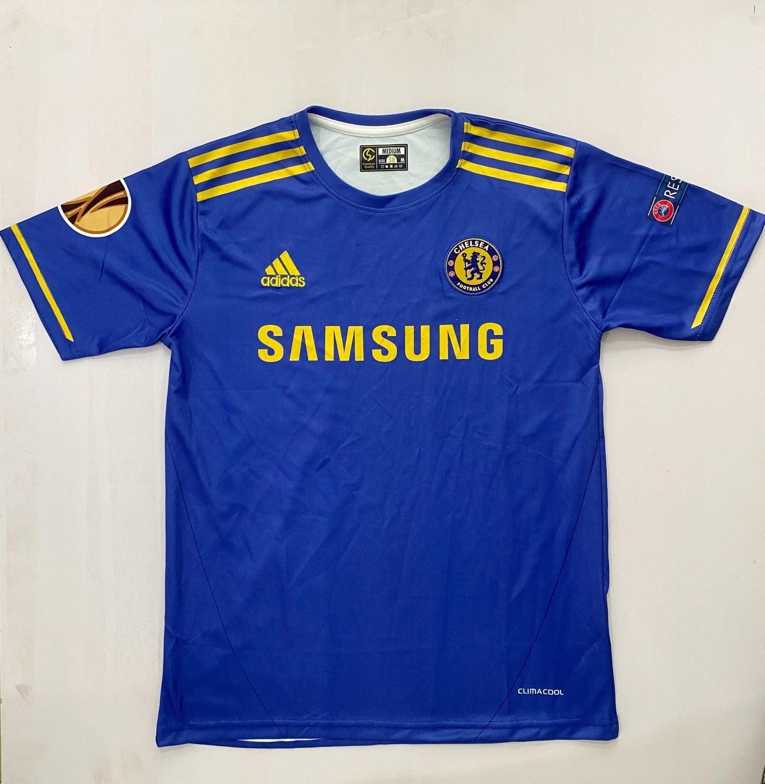 Chelsea 2012-13 Home Hazard - Half and Embroidery[[[A037]]](("HSRNE")) - Jerseywala.in