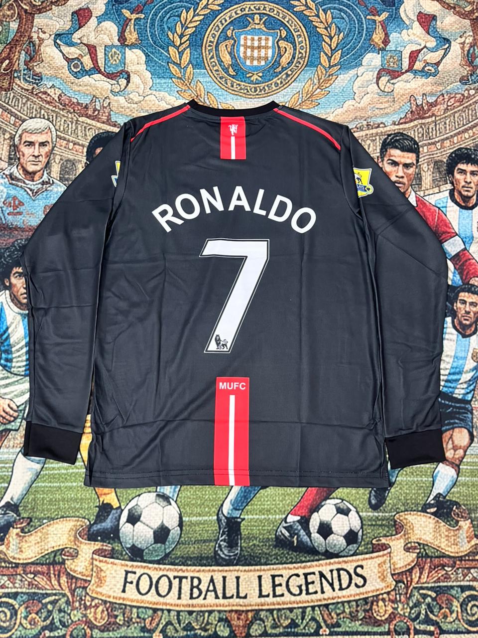 Manchester UTD 2007-08 Away Full Sleeve