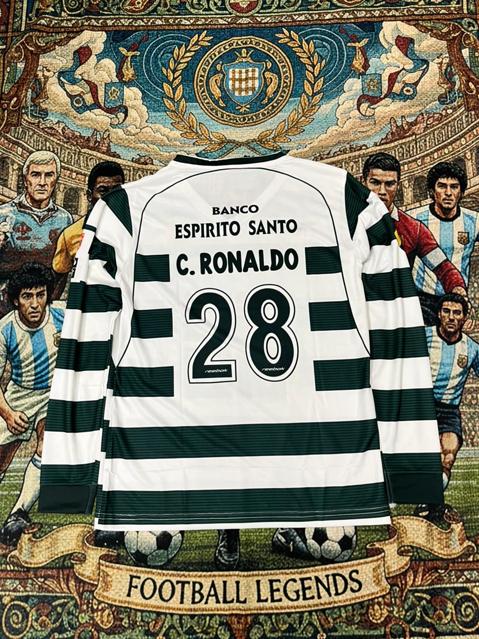 Sporting Full Sleeve Ronaldo Embroidery