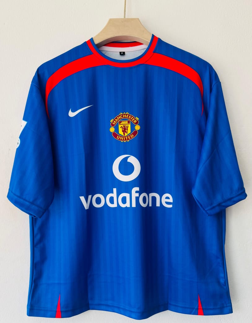 United 2005/06 Away jersey Ronaldo [[[DR016]]]((FIVE SLEEVES SUB))