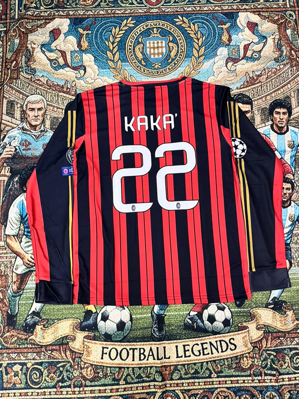 ACMILAN 2013-14 HOME RETRO FULL SLEEVE KAKA
