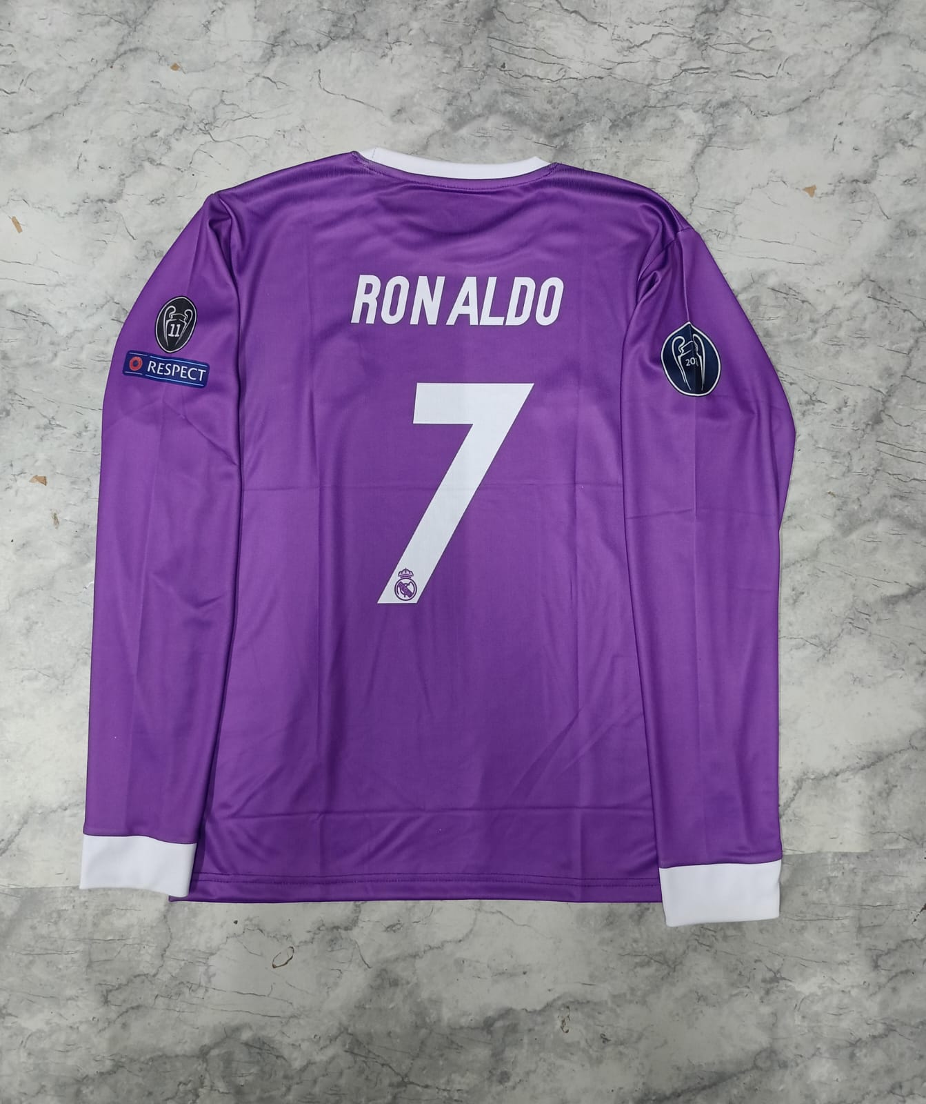 REAL 2016 AWAY PURPLE FULL SLEEVE PRE BOOKING [[[A087]]] (("FSRNE")) - Jerseywala.in