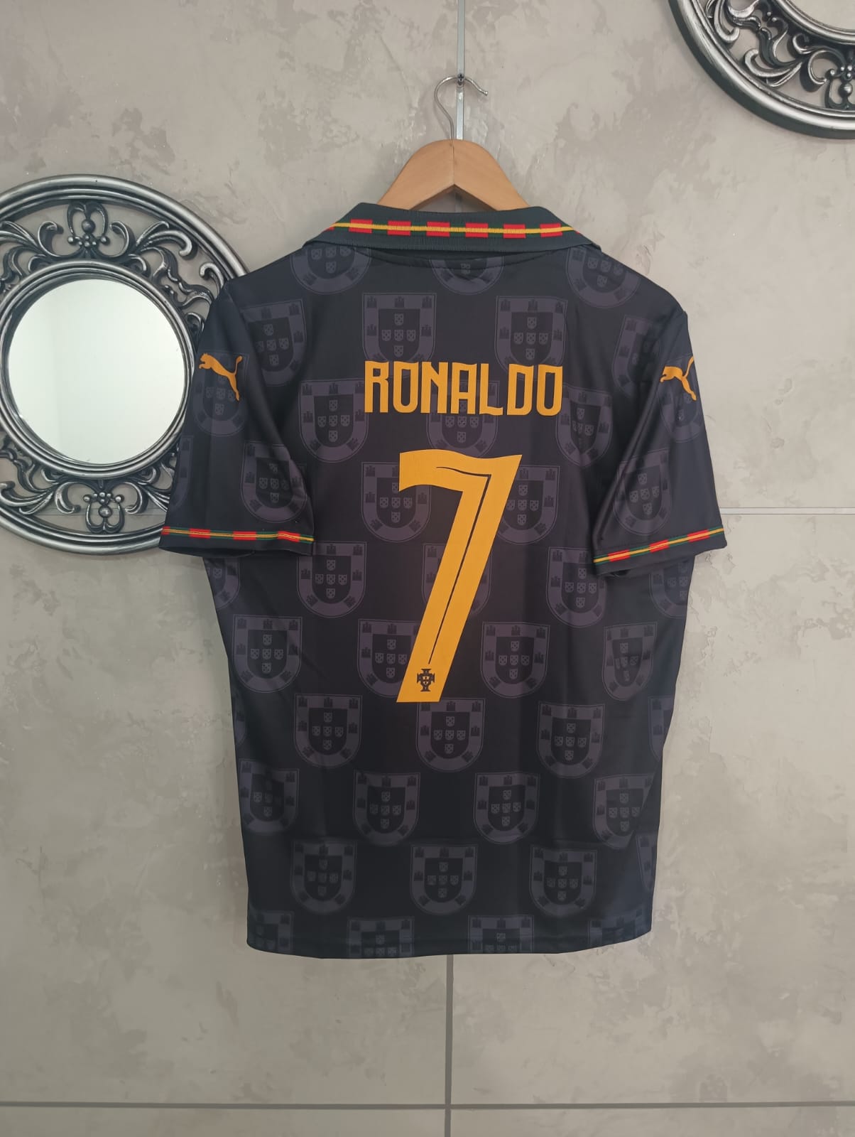 PORTUGAL BLACK 25/26 SPECIAL EDITION[[[A020]]] ((HS COLLER EMBROIDERY))