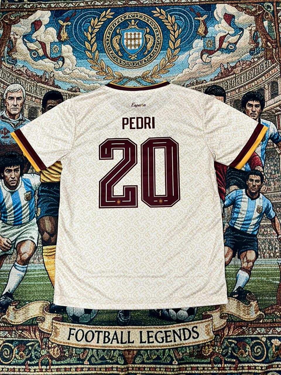 SPAIN AWAY 2026 WORLD CUP PEDRI HALF SLEEVE