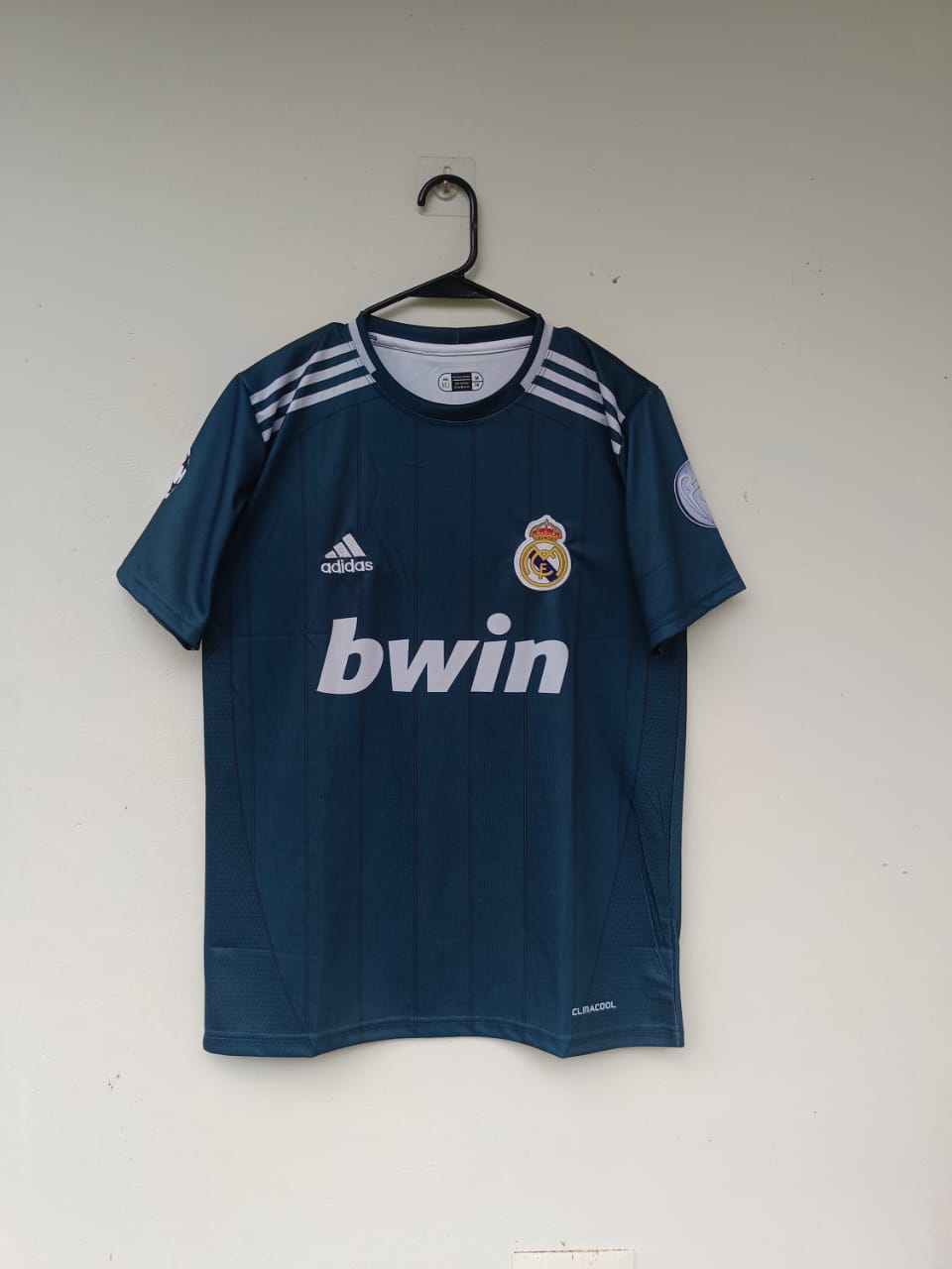 Real Madrid 2012/13 Third Jersey – Bwin Sponsor (Green) – Champions League Edition