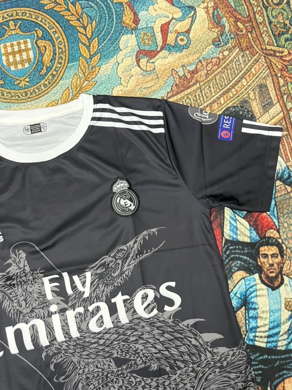 REAL MADRID 2014-15 THIRD KIT HALF SLEEVE SERGIO RAMOS