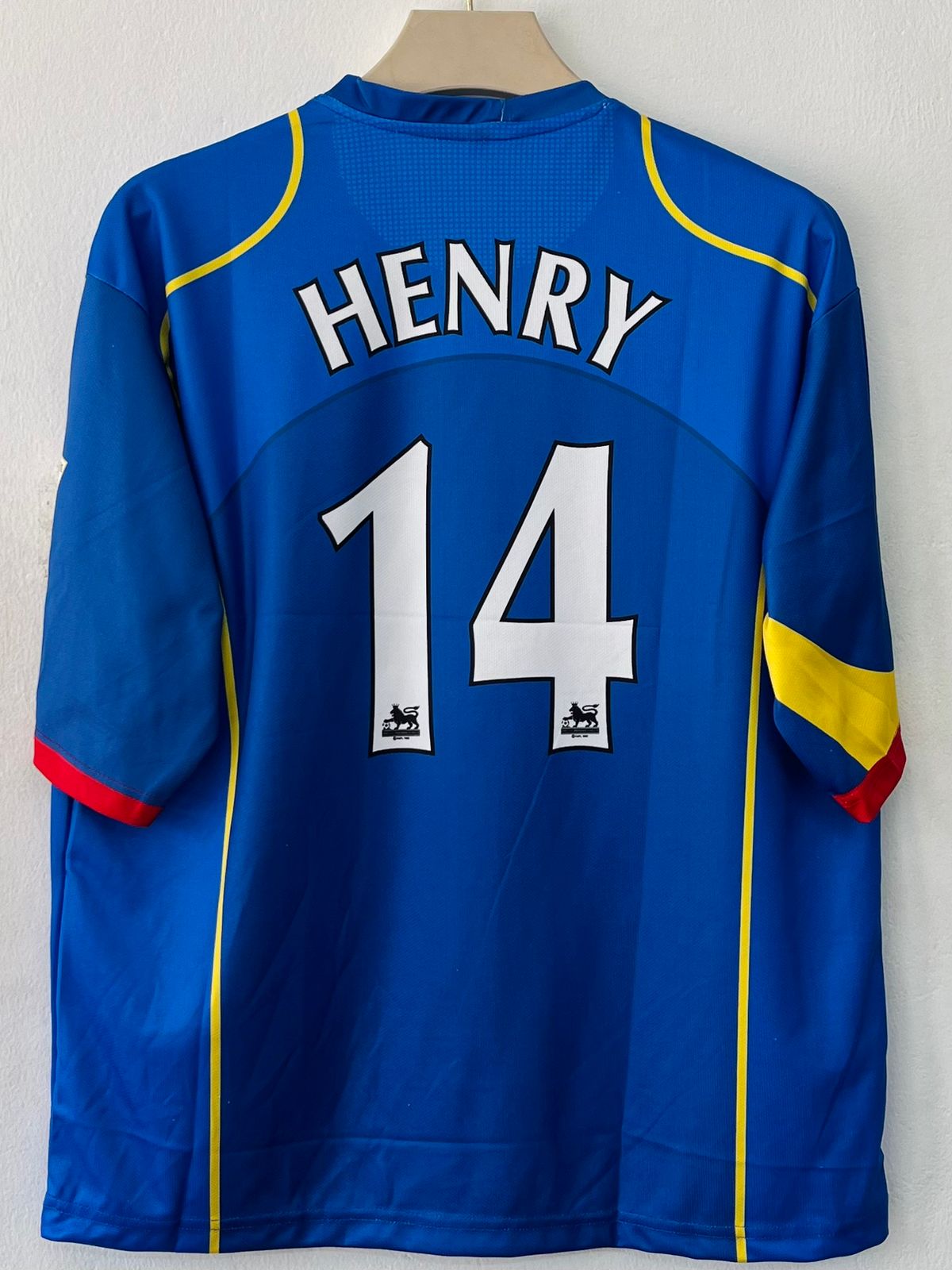 Arsenal 2004-05 Away Kit Henry[[[DR002]]]((FIVE SLEEVES SUB))