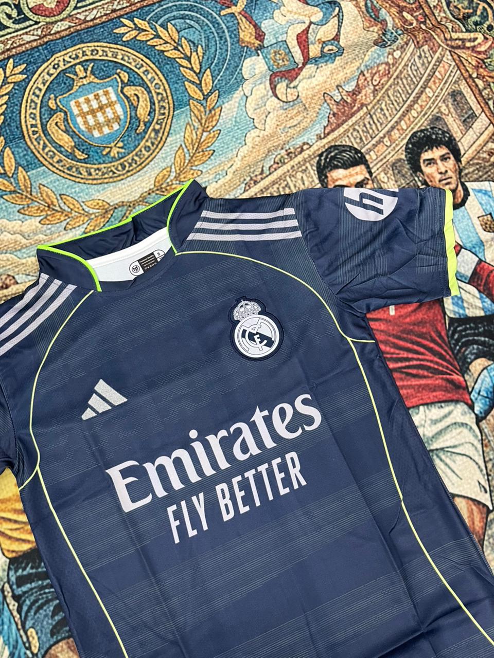 REAL MADRID 25/26 AWAY HALF SLEEVE