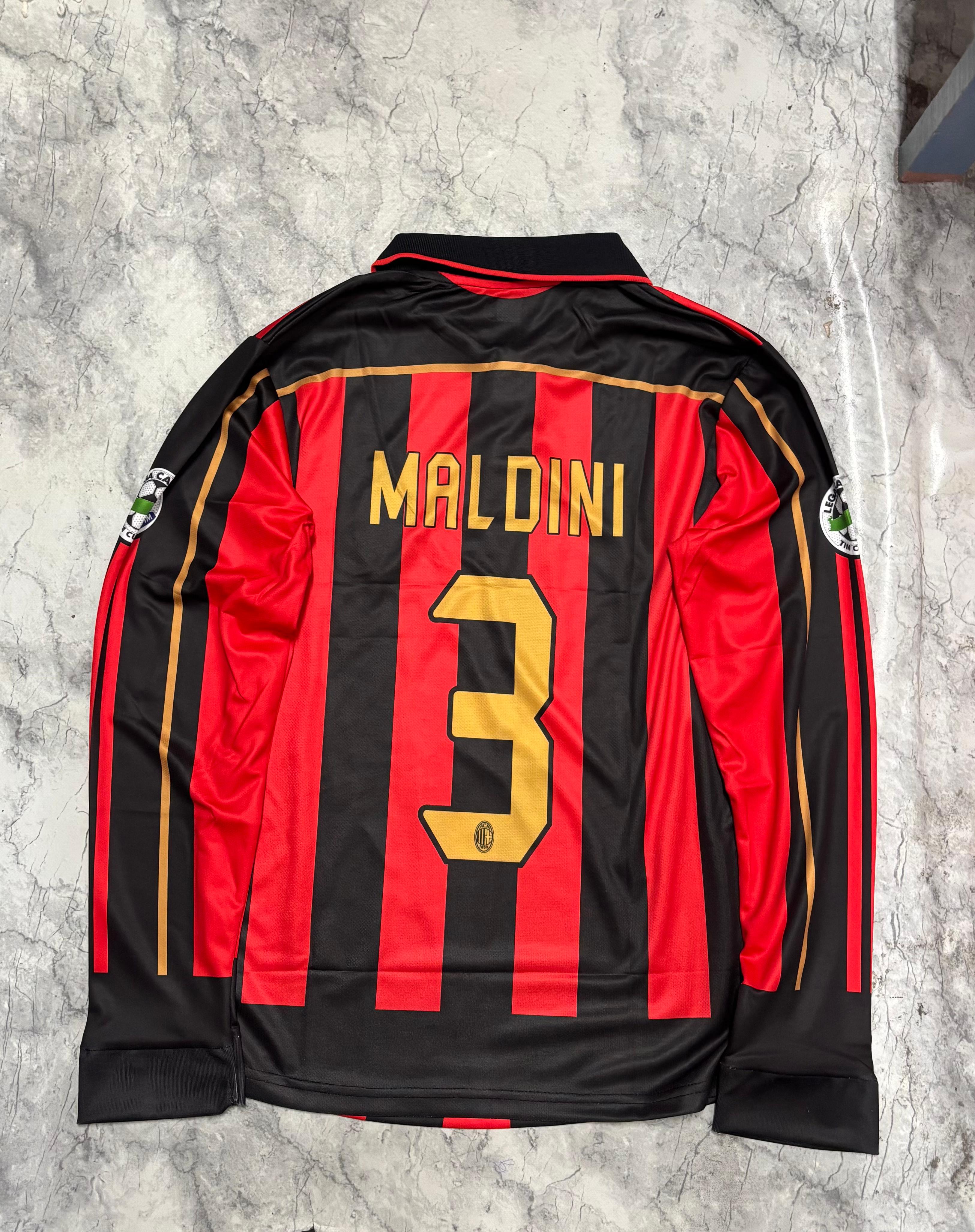 AC Milan home full sleeve Maldini