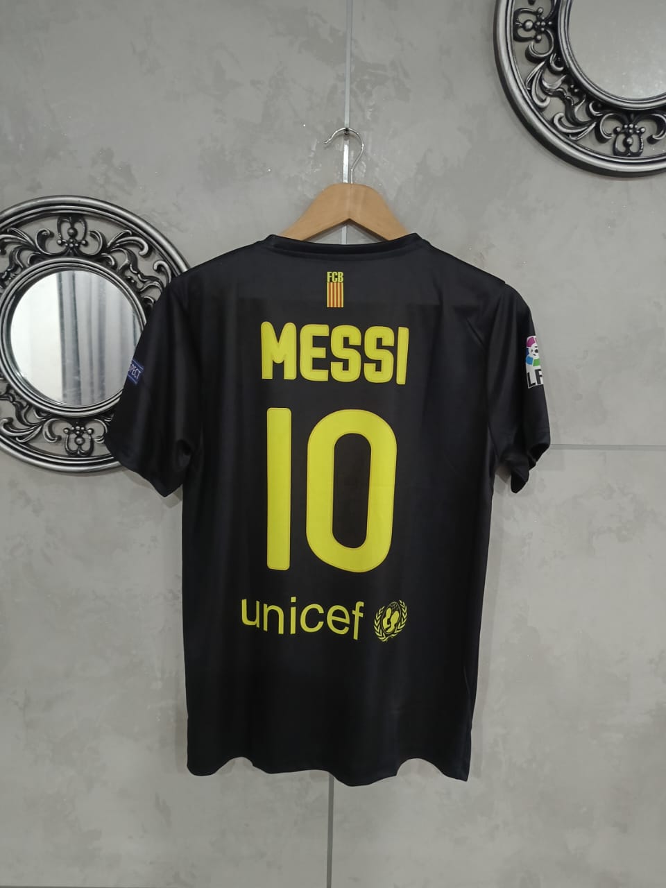 FC Barcelona 2011/12 Away Jersey – Qatar Foundation Edition (Half Sleeve)