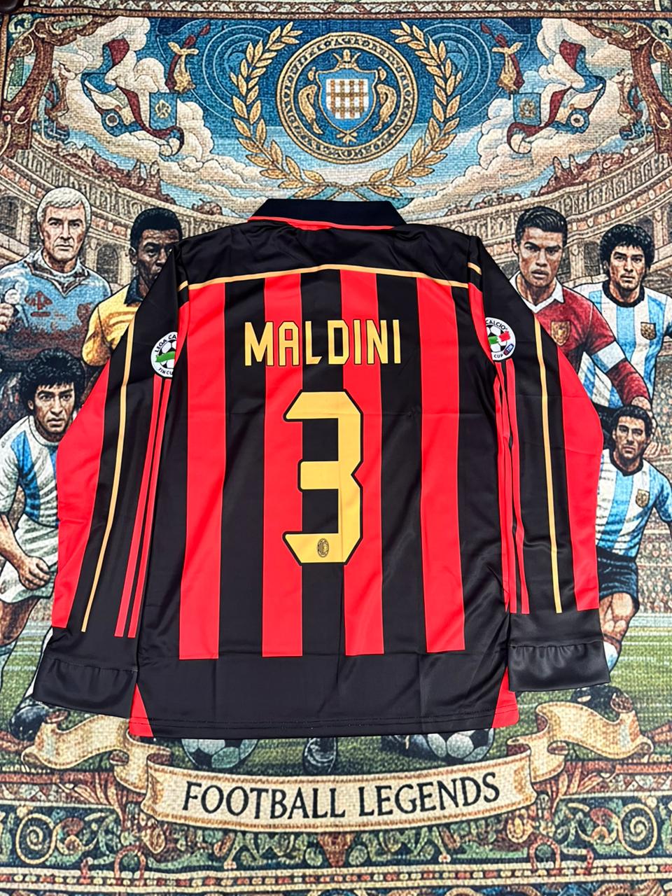 AC Milan home full sleeve Maldini
