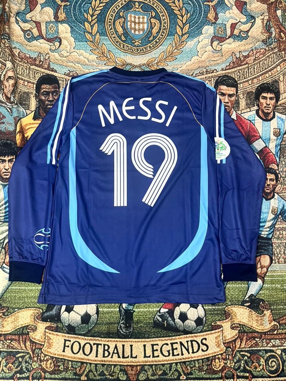 Argentina Messi Away Jersey - Full Sleeve