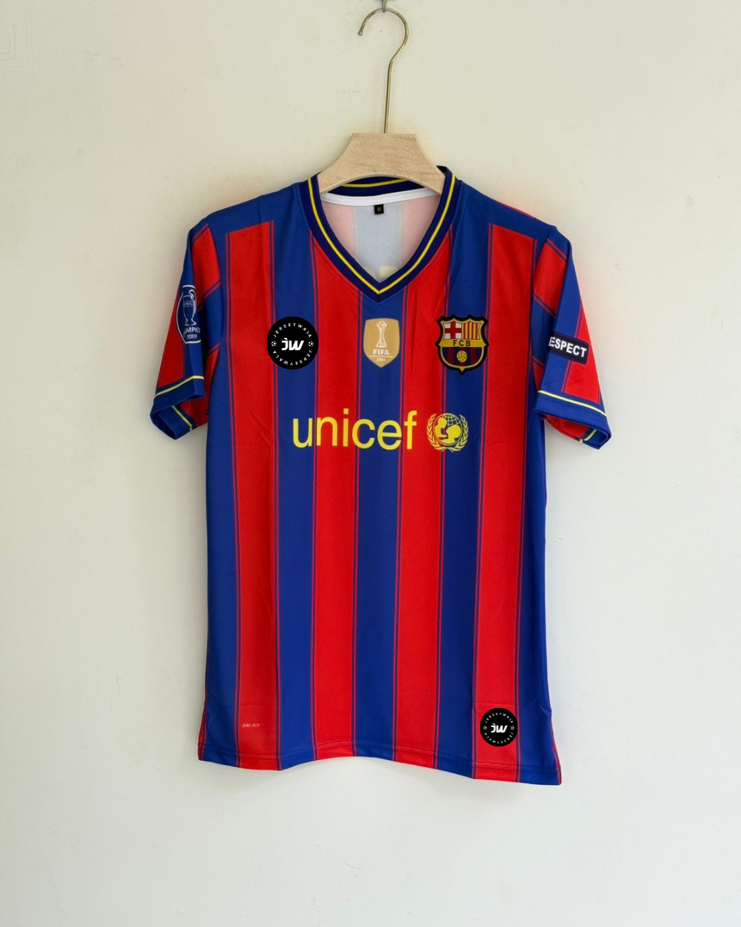 FC Barcelona Messi Retro Embroidery