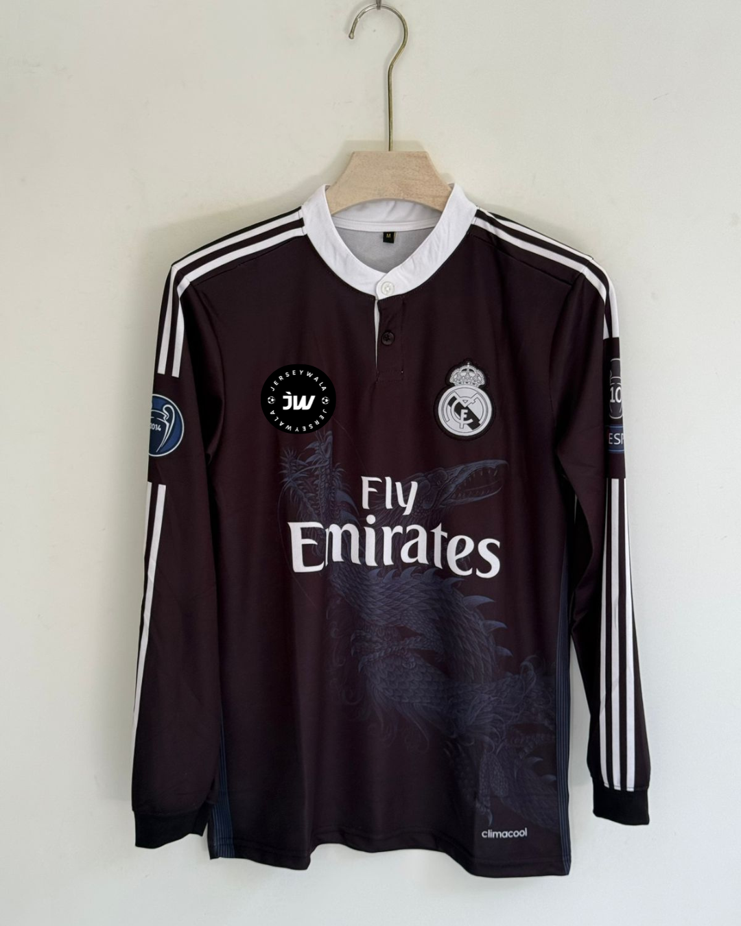Real Madrid 2014-15 Third Ronaldo Long Sleeve — Sublimation