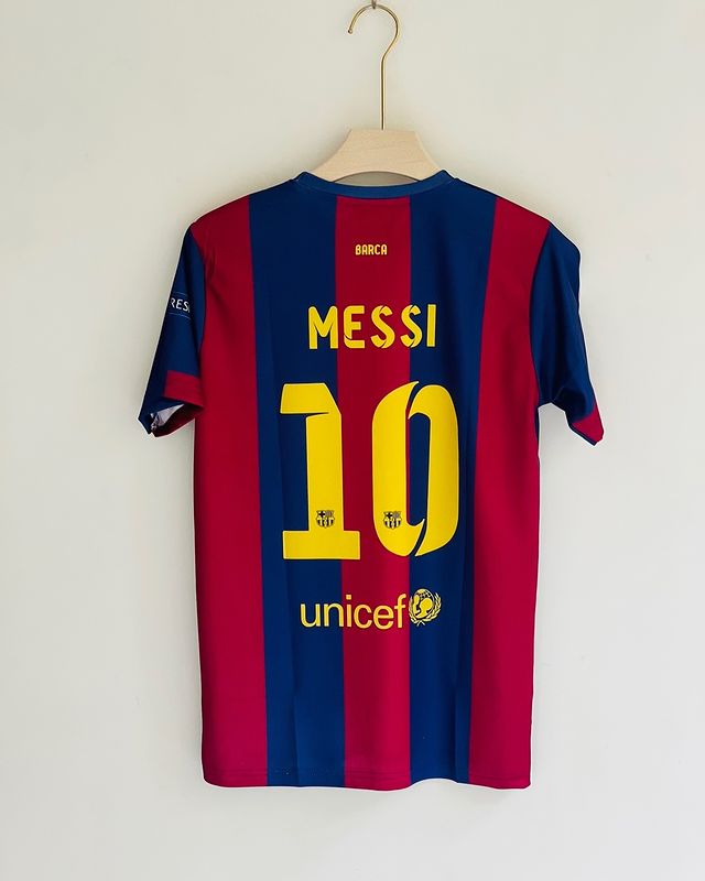 FC Barcelona 2015-16 Messi Embroidery